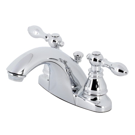 Kingston Brass KB7641ACL American Classic 4" Centerset Bathroom Faucet, Chrome KB7641ACL